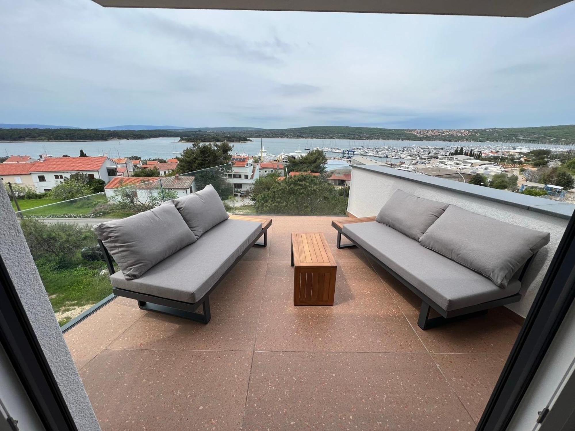 Panorama Penthouse Punat Kültér fotó