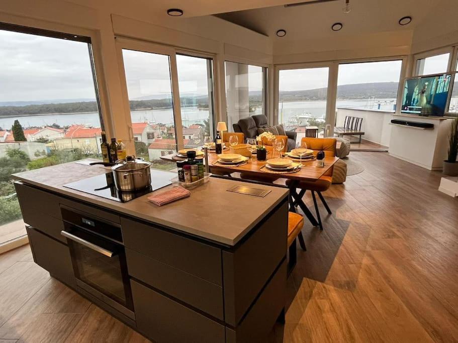 Panorama Penthouse Punat Kültér fotó